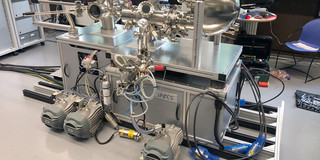 Picture of the KREIOS setup of the Experimental Physics 6.