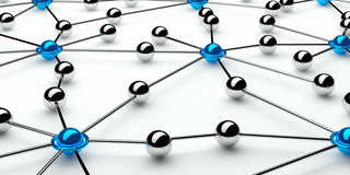 graphic of blue balls connected by gray strings